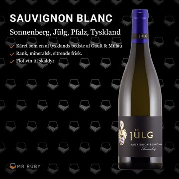 2020 Sauvignon Blanc Sonnenberg, Jülg, Pfalz, Tyskland